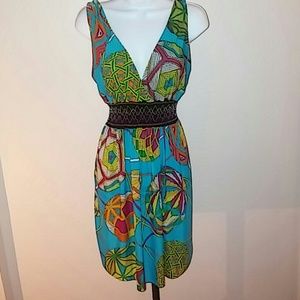 Tropical Mini Dress